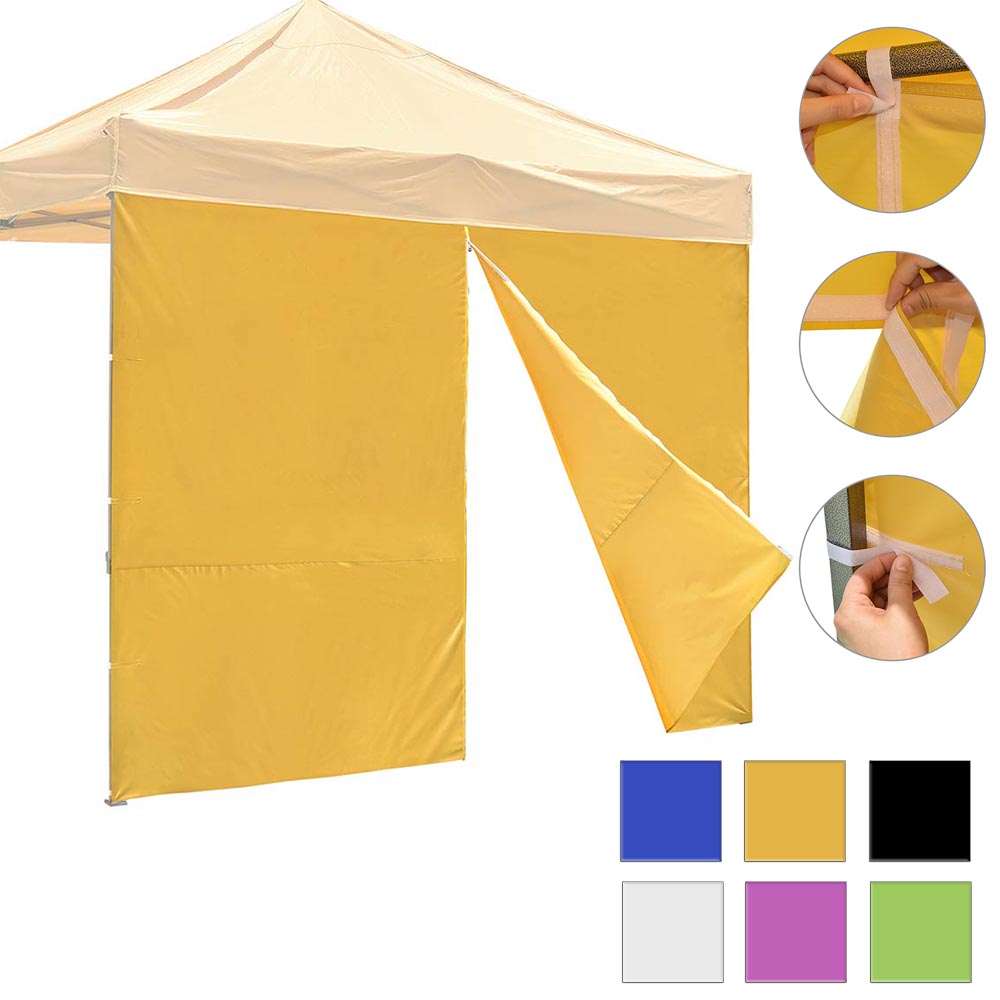 Yescom Canopy Tent Wall with Zip 1080D 10x7ft 1pc