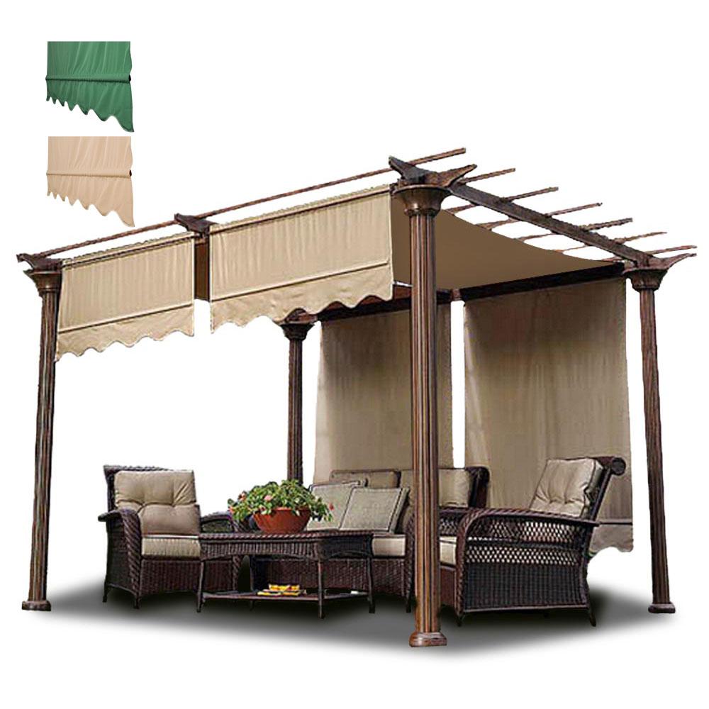 Yescom 2x 15’7″ x 4’1″ Replacement Pergola Shade Canopy