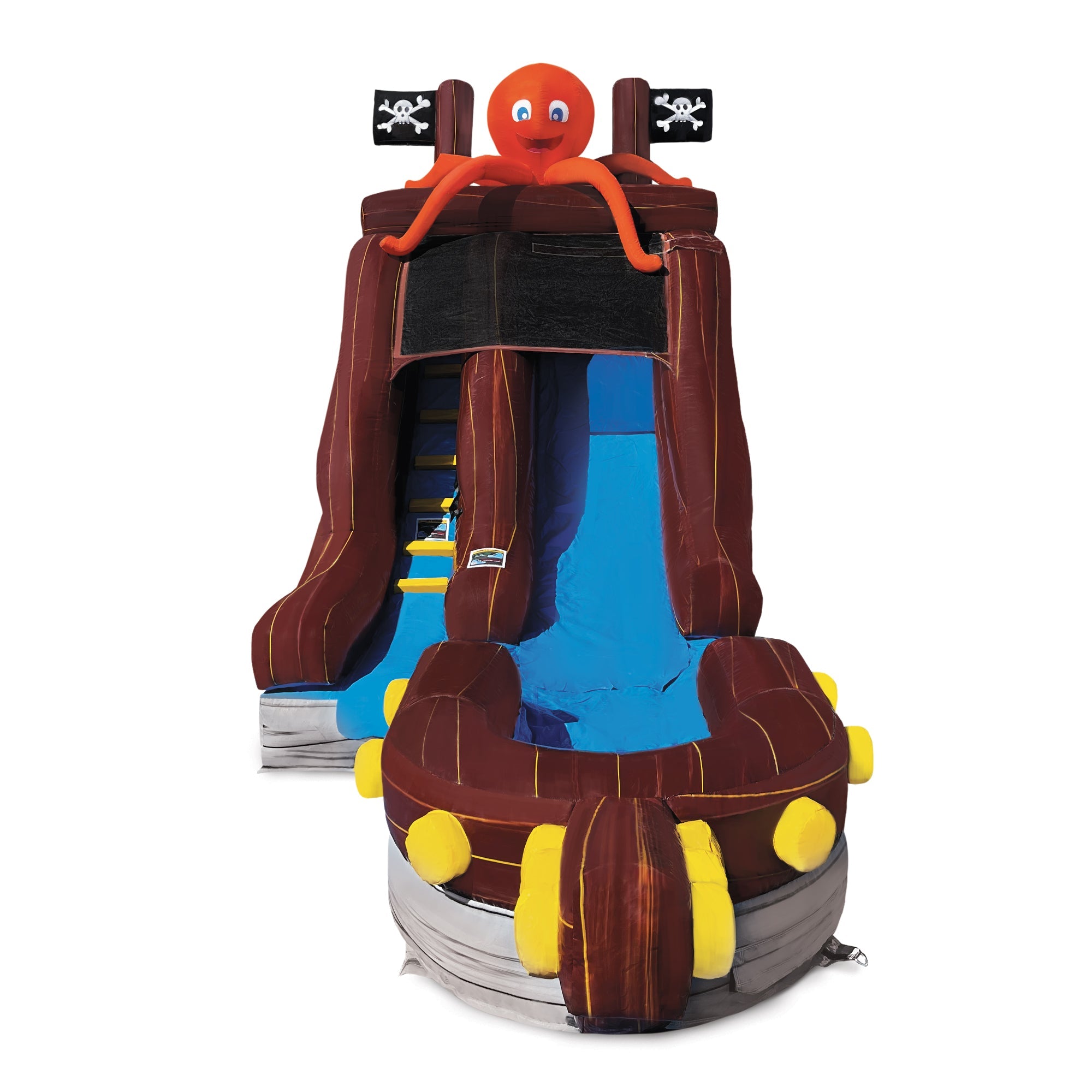 12′ Pirate Cove Inflatable Slide Wet/Dry