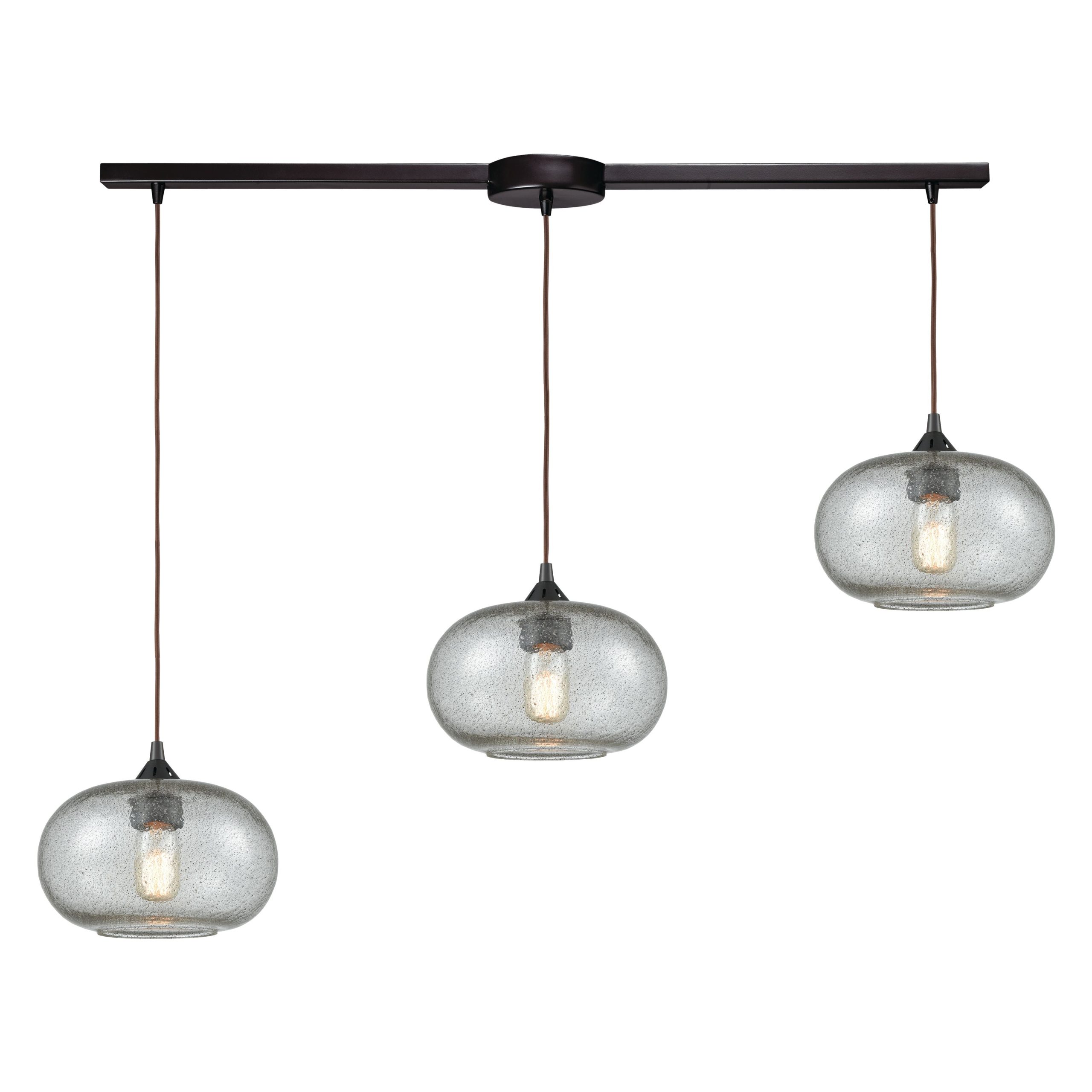 ELK SHOWROOM 25124/3L Volace 38” Wide 3-Light Pendant – Oil Rubbed Bronze