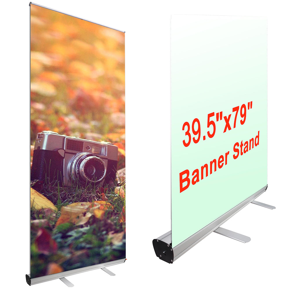 Yescom Aluminum Trade Show Retractable Banner Stand 40×79