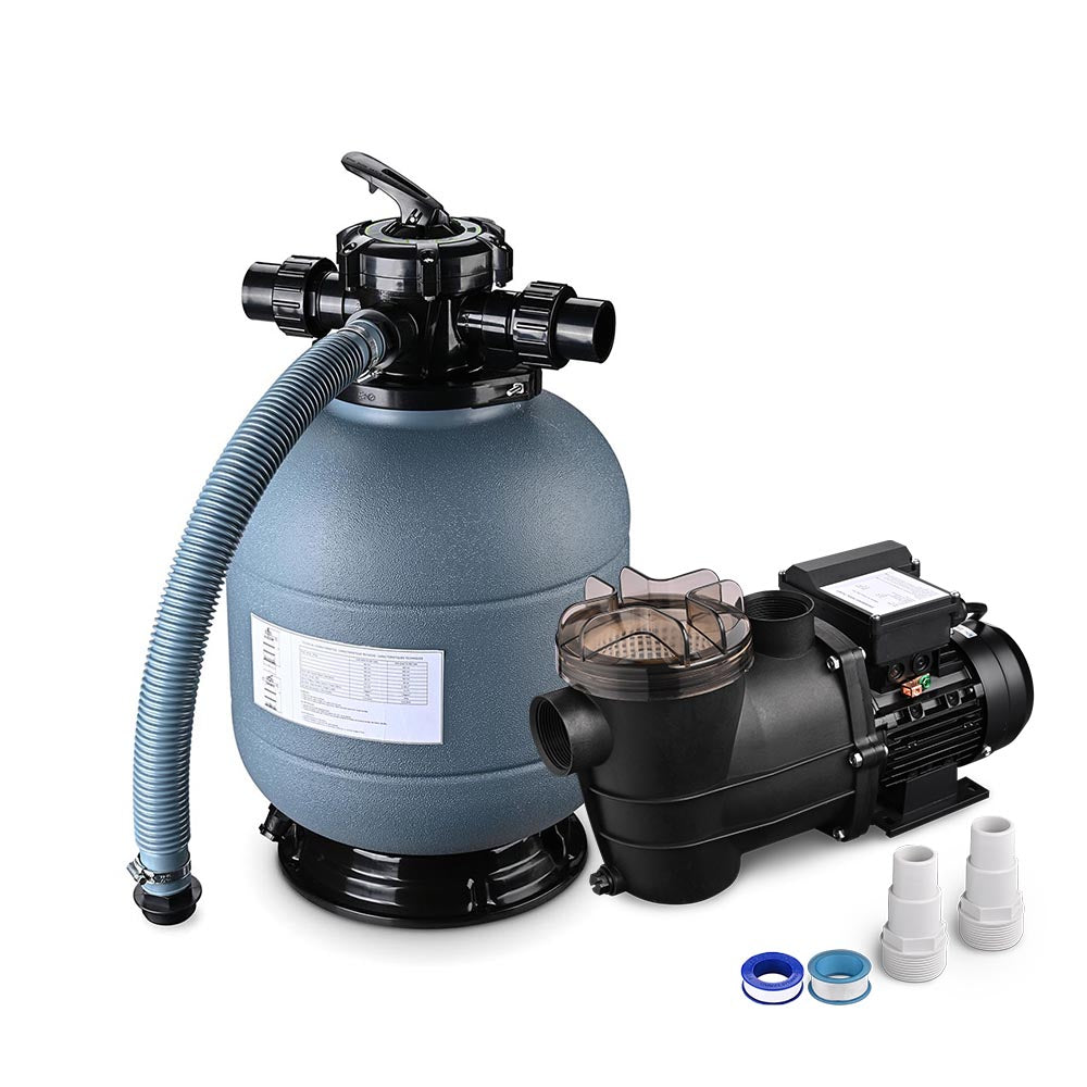 Yescom 16″ Sand Filter and 3/4 HP Above Ground Pool Pump 5-Way