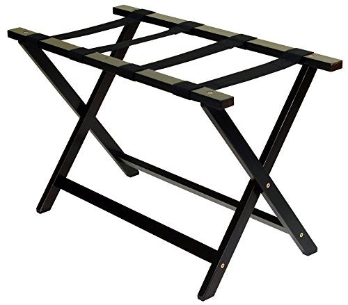 Casual Home Heavy Duty 30″ Extra-Wide Luggage Rack, solid wood