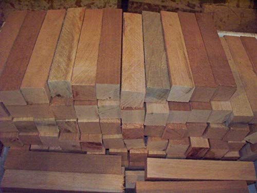 Parahita Store – 70 Pieces 1″ X 1″ X 6″ Box Lot Black Cherry Pen Blanks Lathe Lot of – Premium Quality Wood – Wood Working – Unfinished Wood