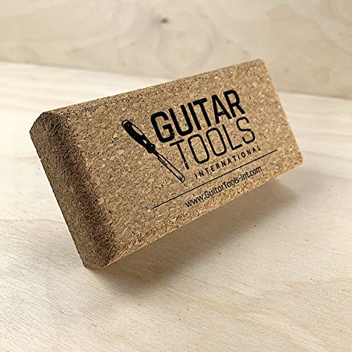 Guitar Tools International Flat Beveled Cork Sanding Block- Guitar Luthiers – LCBS2