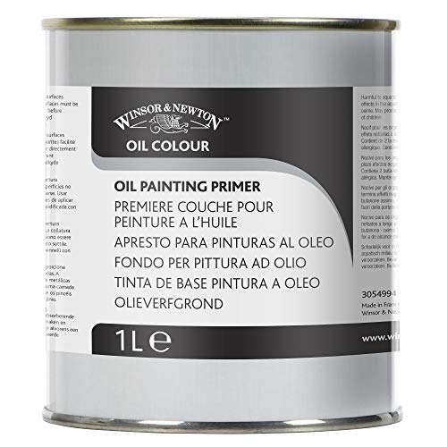 Winsor & Newton Oil Painting Primer, 1 Litre (33.8-oz) Can