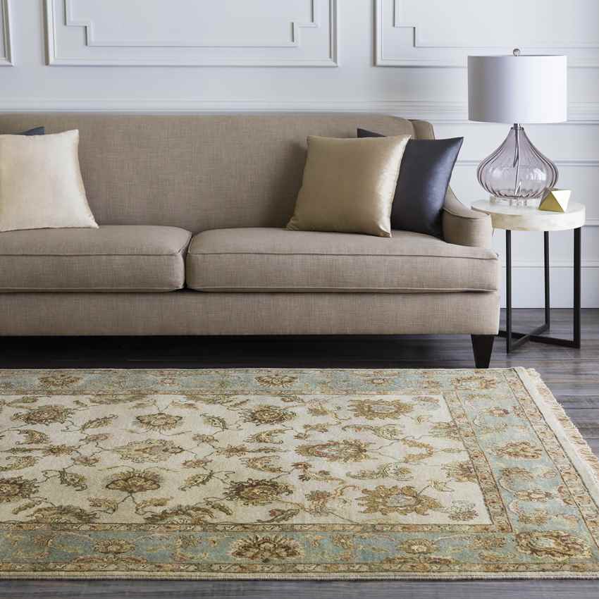 Viola Traditional Beige Area Rug