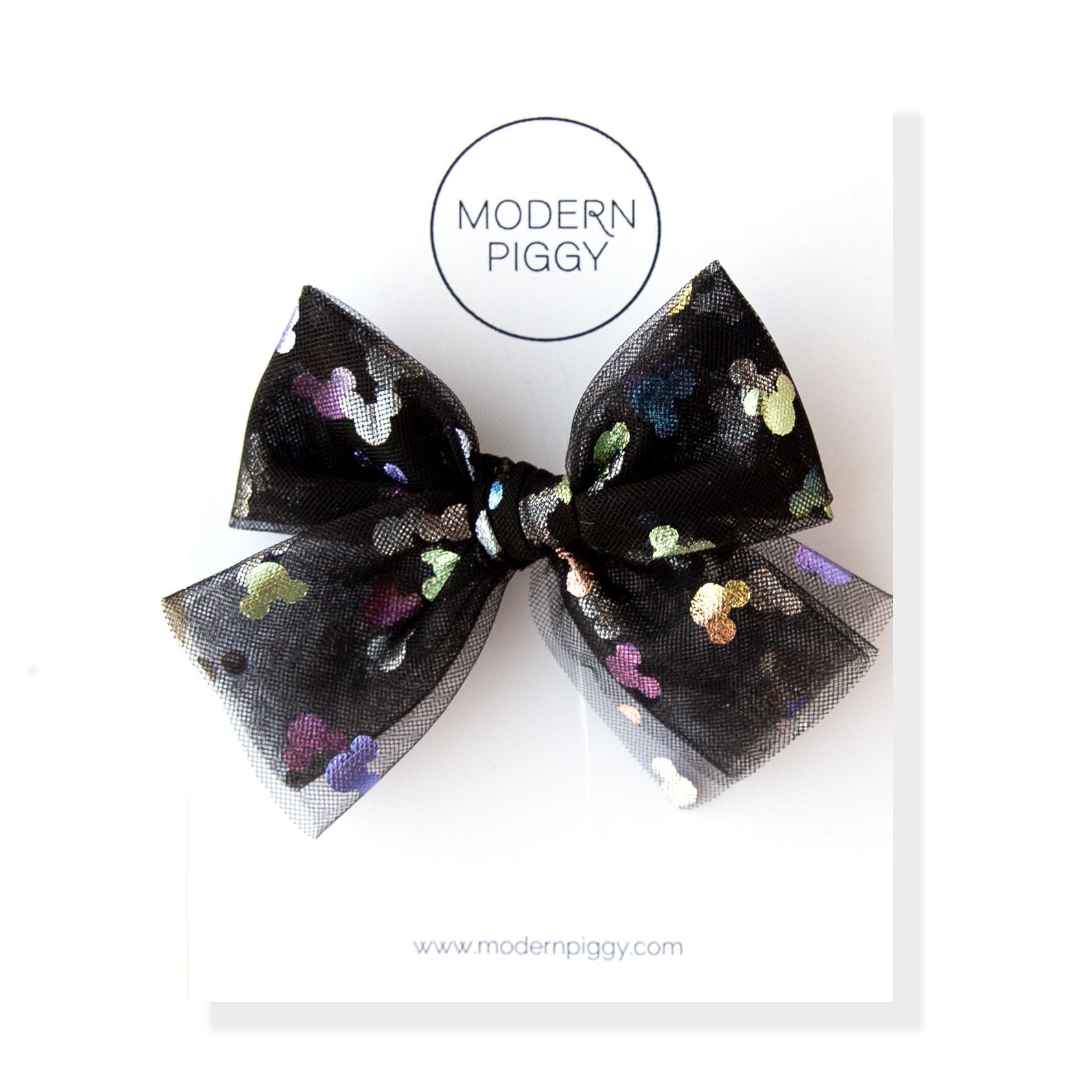 Bibbidi Bobbidi – Black | Tulle Bow