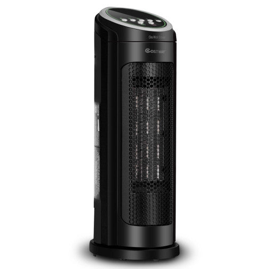 Costway 1500W LED Portable Oscillating PTC Ceramic Space Heater