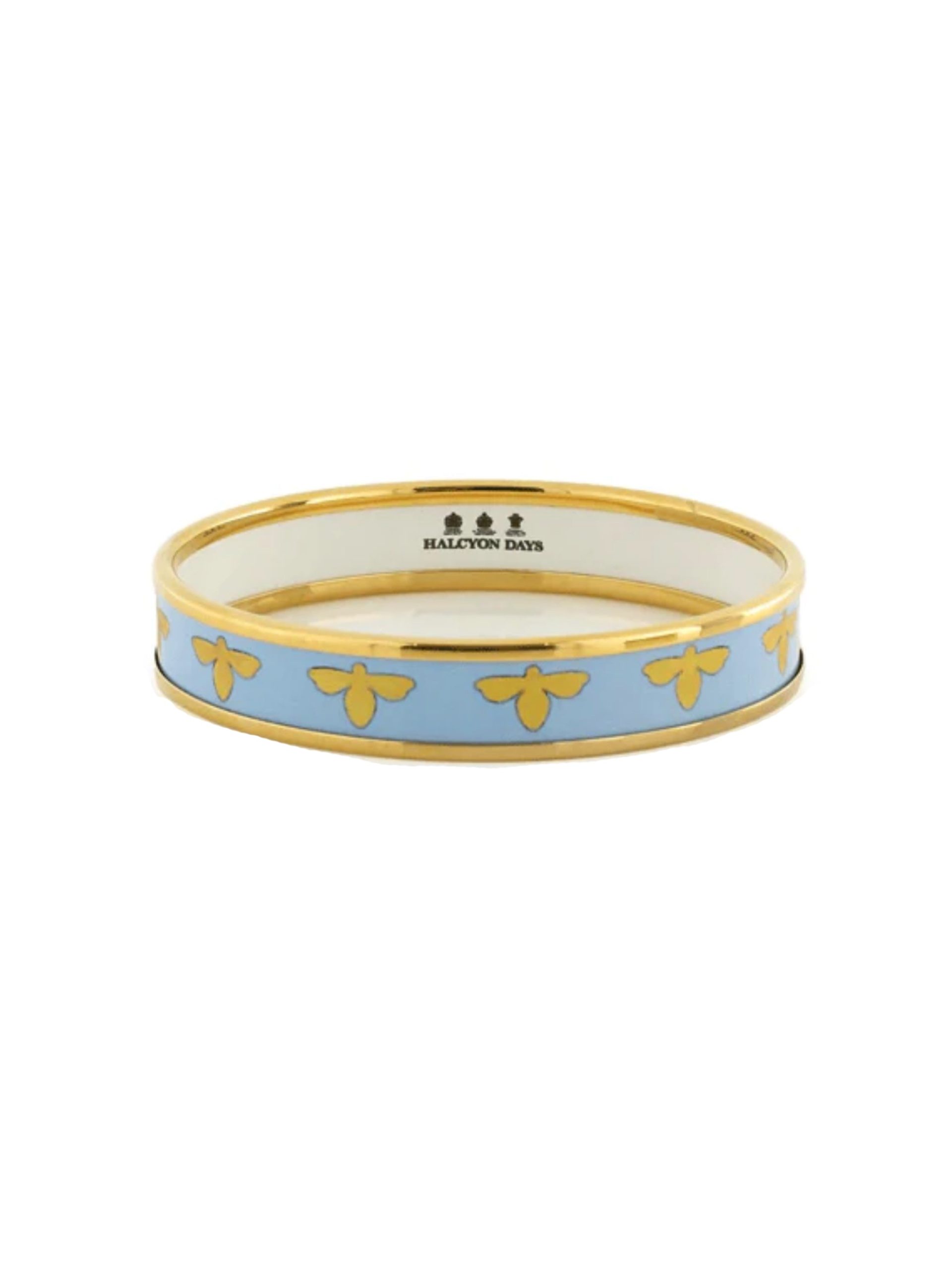 Halcyon Days Bee Forget-Me-Not Bangle