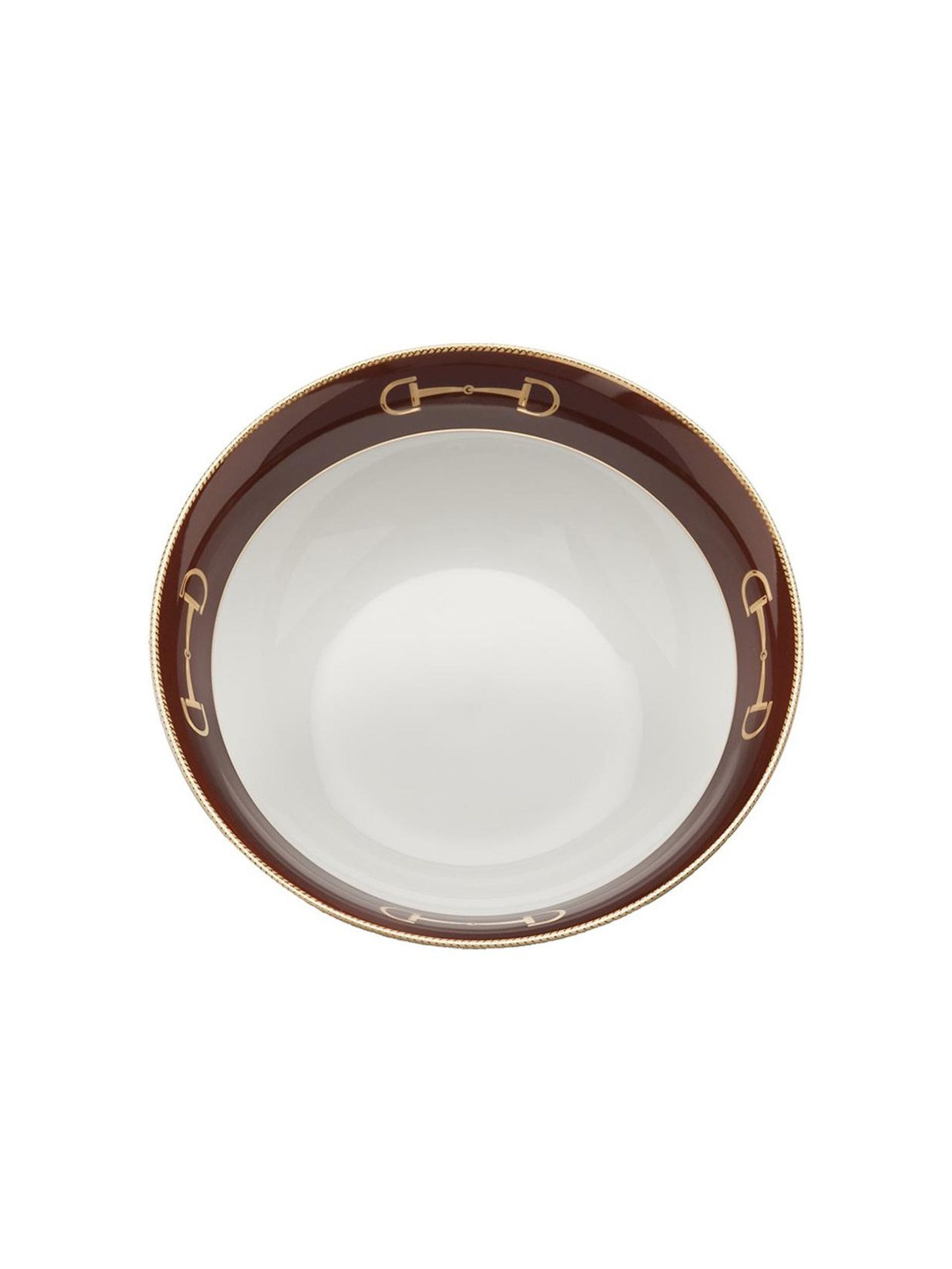 Julie Wear Cheval Chestnut Brown Serve Bowl