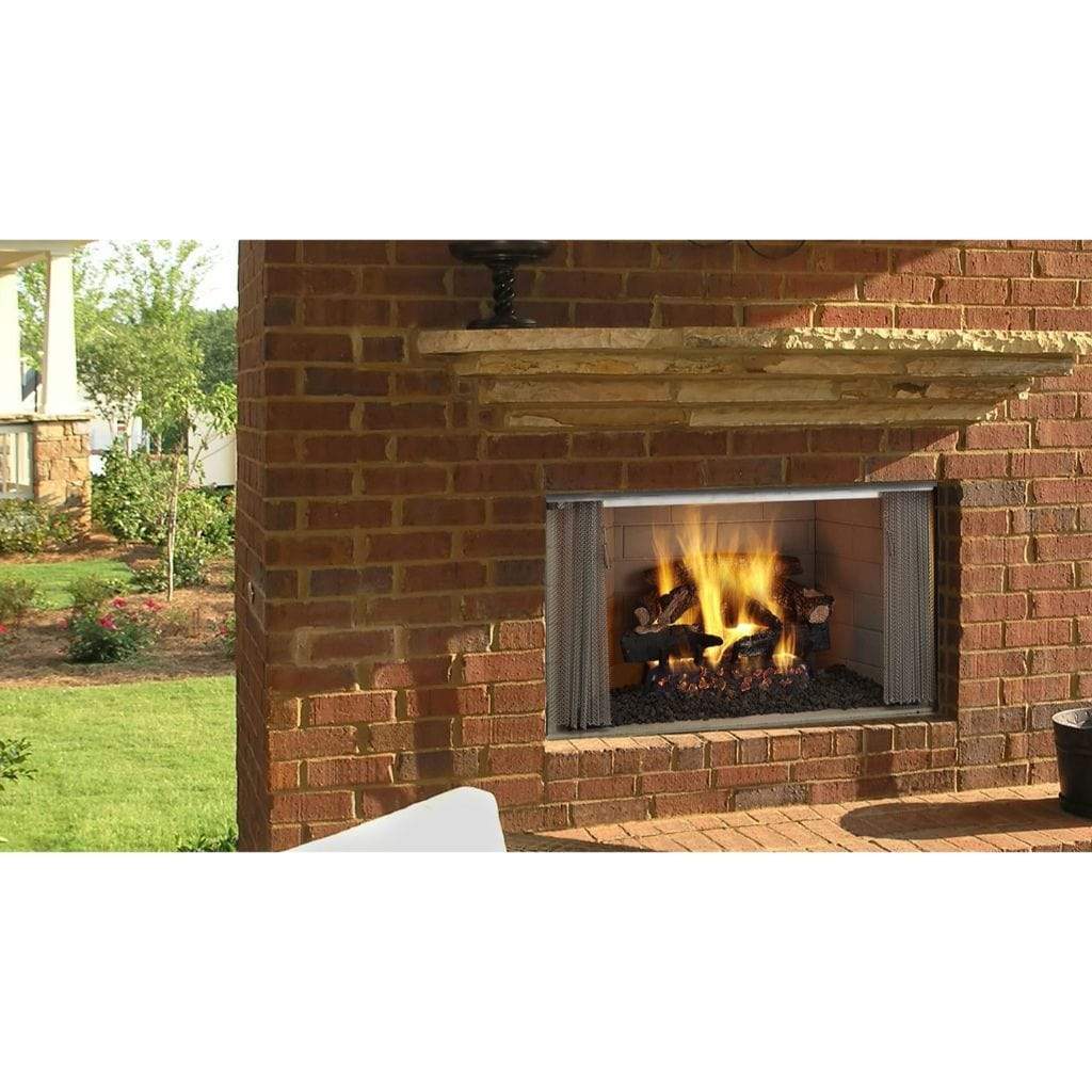 Majestic Villawood 36″ Traditional Outdoor Wood Burning Fireplace