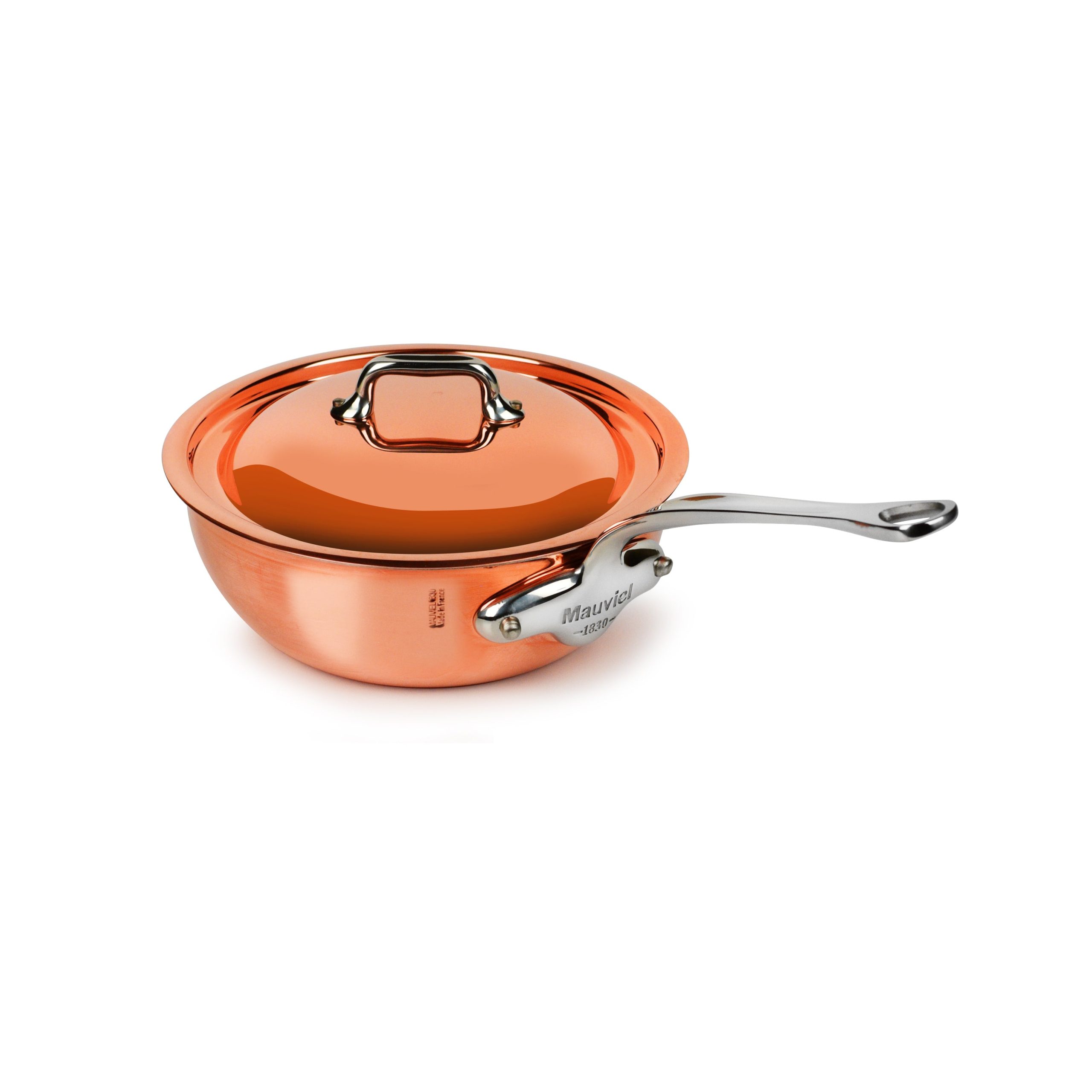 Mauviel M’6S 2.1-quart Induction Copper Saucier