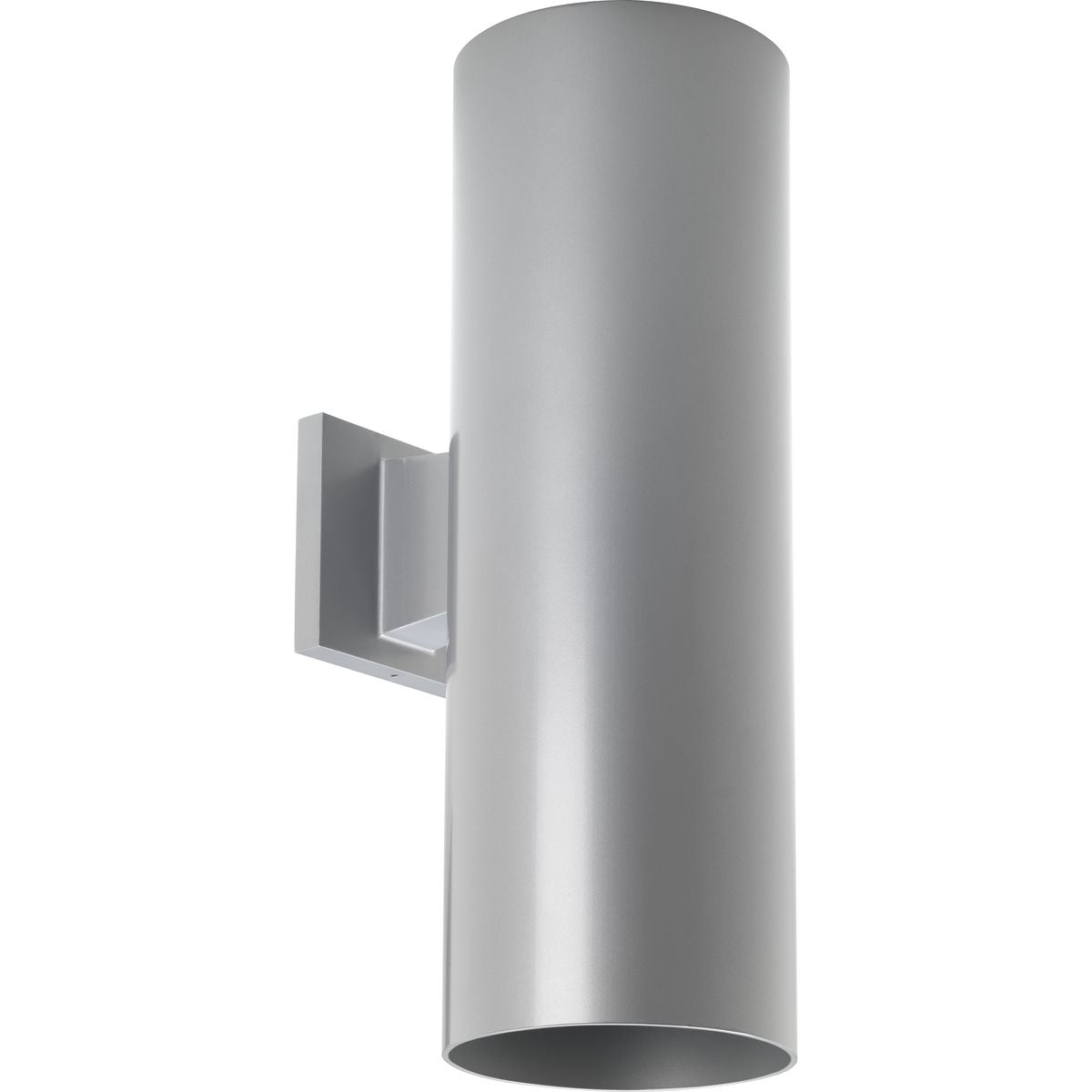 PROGRESS LIGHTING P5642-82 6″ Outdoor Up/Down Wall Cylinder in Metallic Gray