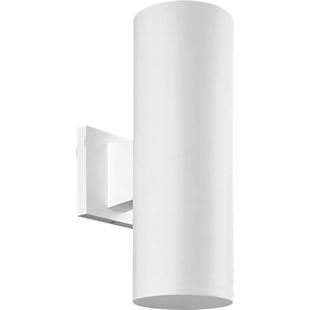 PROGRESS LIGHTING P5713-30 5″ Non-Metallic Wall Mount Up/ Down Cylinder in White