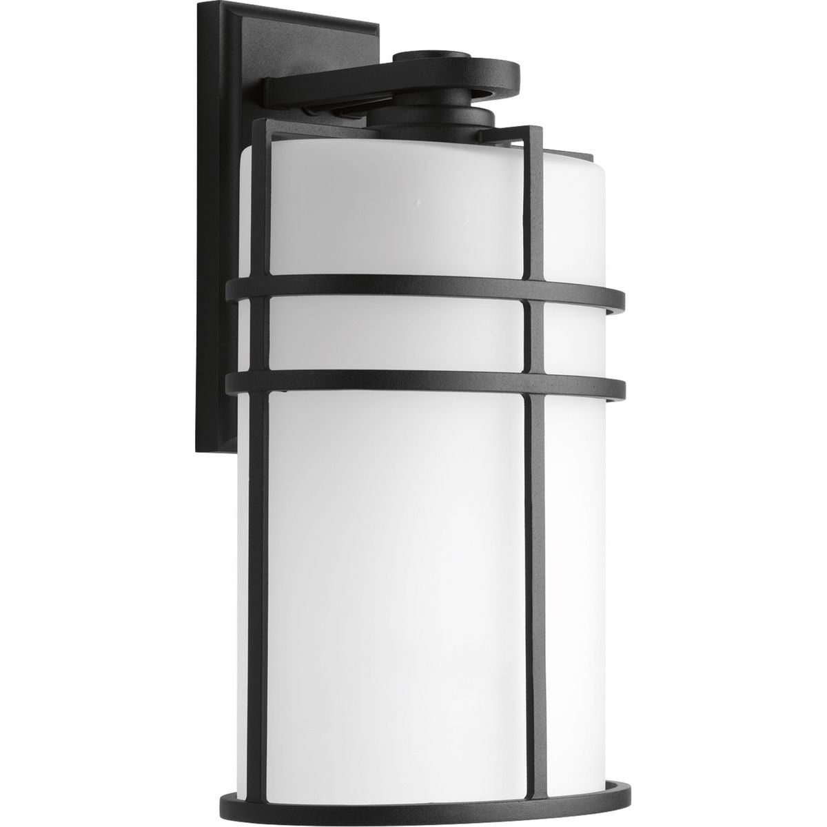 PROGRESS LIGHTING P6064-31 Format Collection One-Light Large Wall Lantern in Textured Black