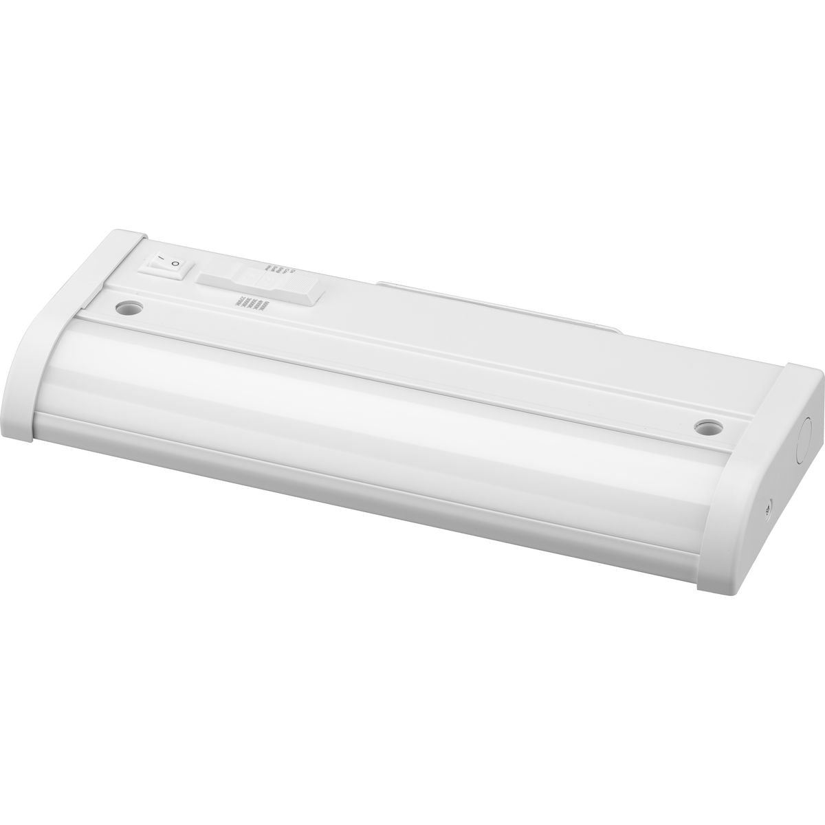 PROGRESS LIGHTING P700024-028-CS Hide-A-Lite Collection 9″ LED 5-CCT Linear Undercabinet Light in Satin White