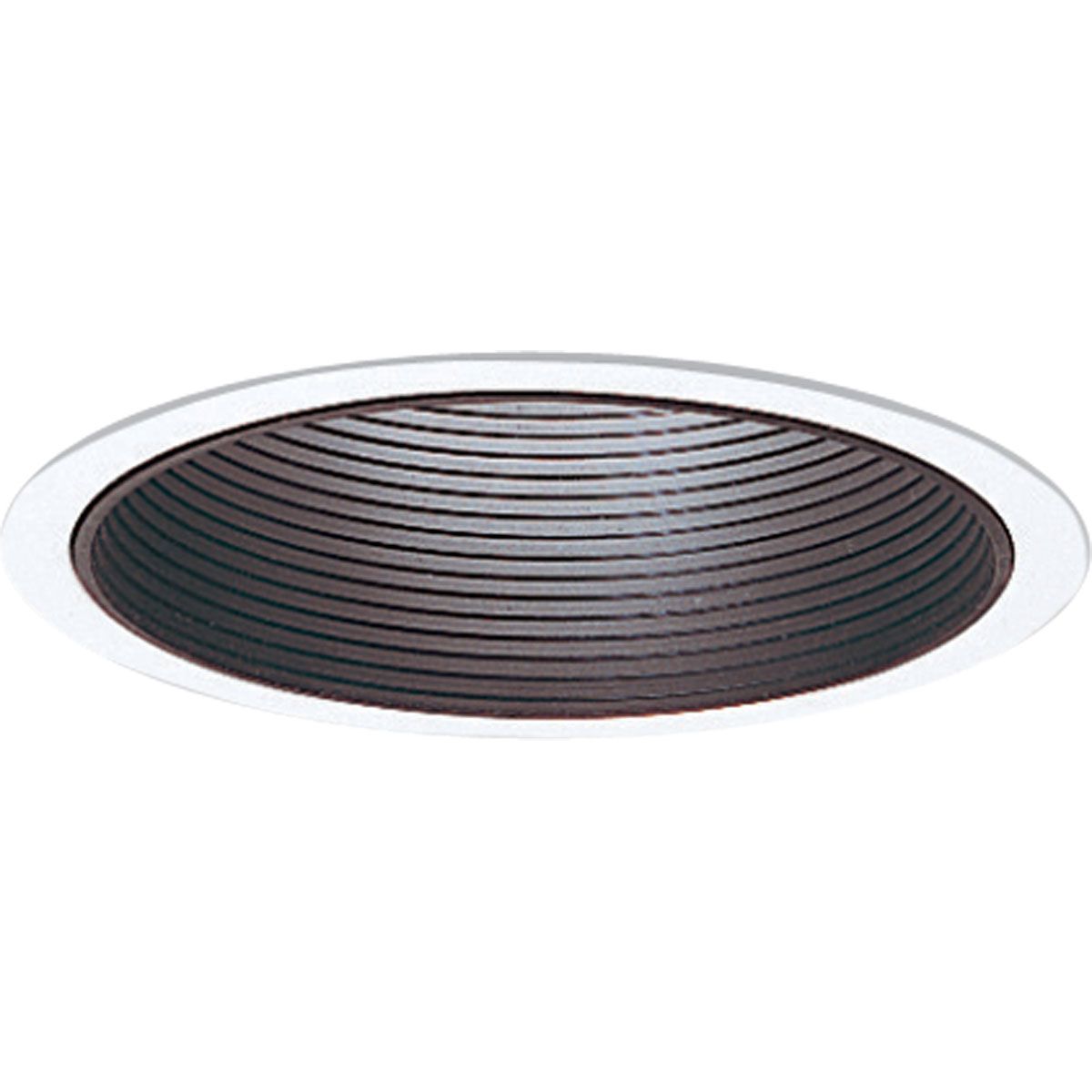 PROGRESS LIGHTING P8066-31 6″ Step Baffle Trim for 6″ Housing (P87/P187/P83/P88/P821/P62) in Black