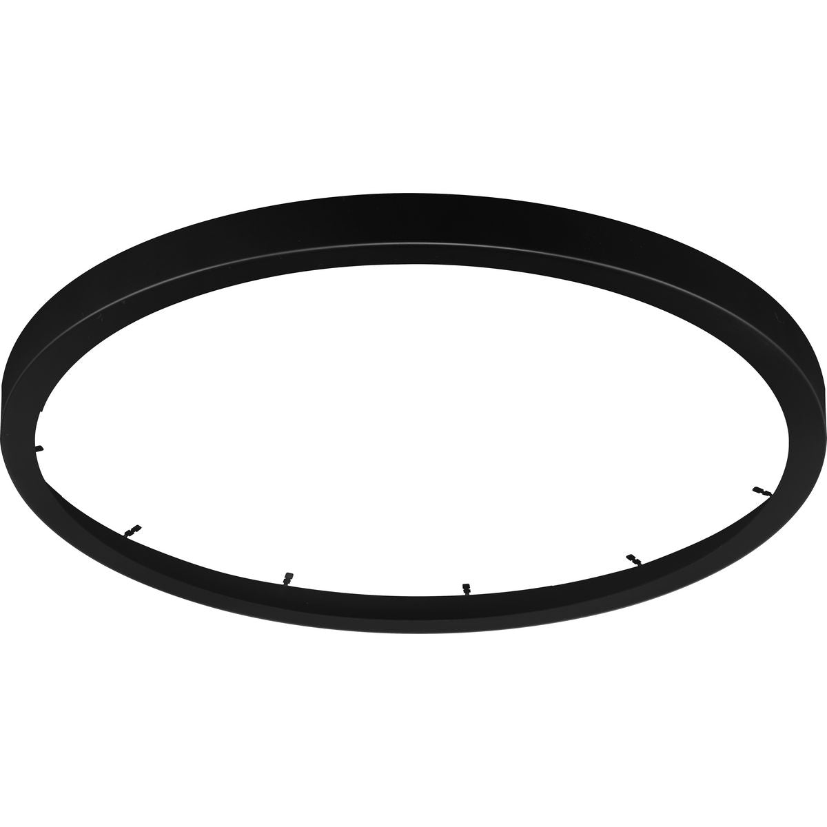 PROGRESS LIGHTING P860052-031 Everlume Collection Black 18″ Edgelit Round Trim Ring in Black