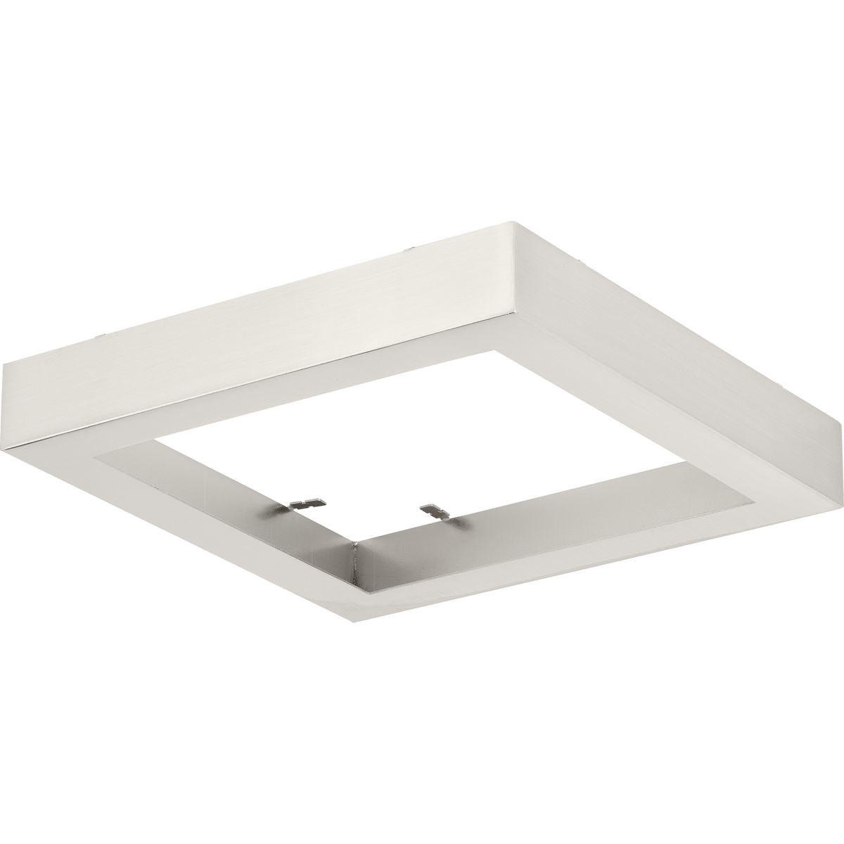 PROGRESS LIGHTING P860053-009 Everlume Collection Brushed Nickel 7″ Edgelit Square Trim Ring in Brushed Nickel