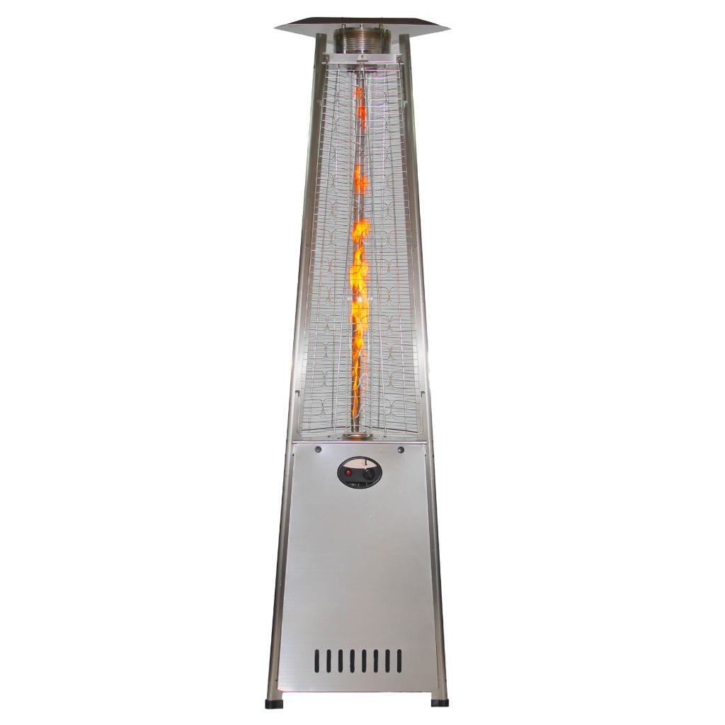 RADtec 93″ Stainless Steel Propane Pyramid Flame Patio Heater