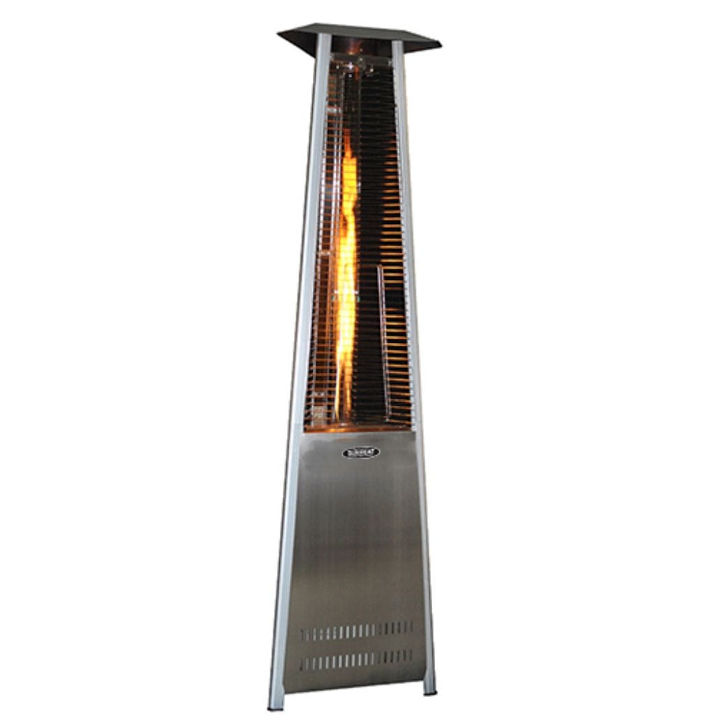 SUNHEAT 21″ Contemporary Triangle Pyramid Shape Propane Patio Heater With Variable Flame