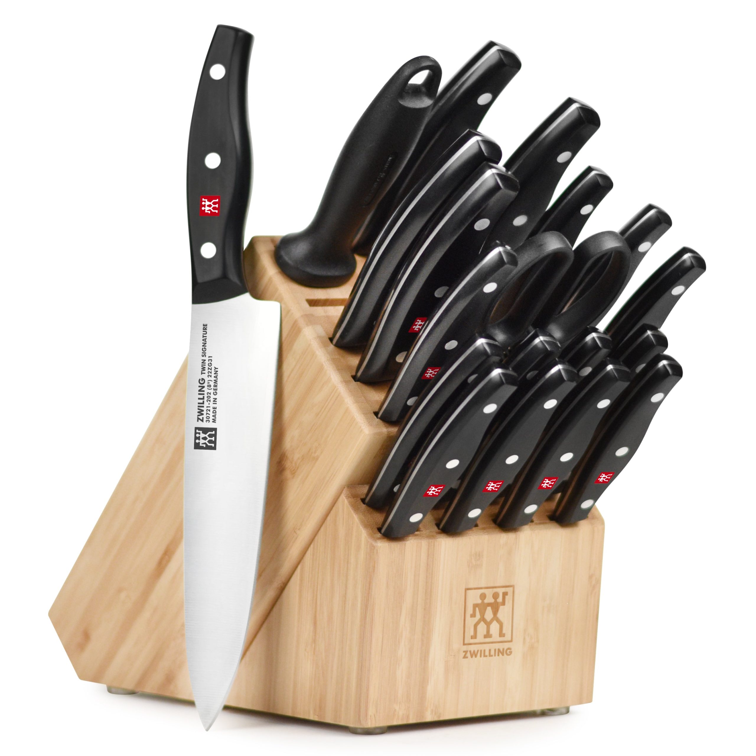 Zwilling Twin Signature 20 Piece Knife Block Set