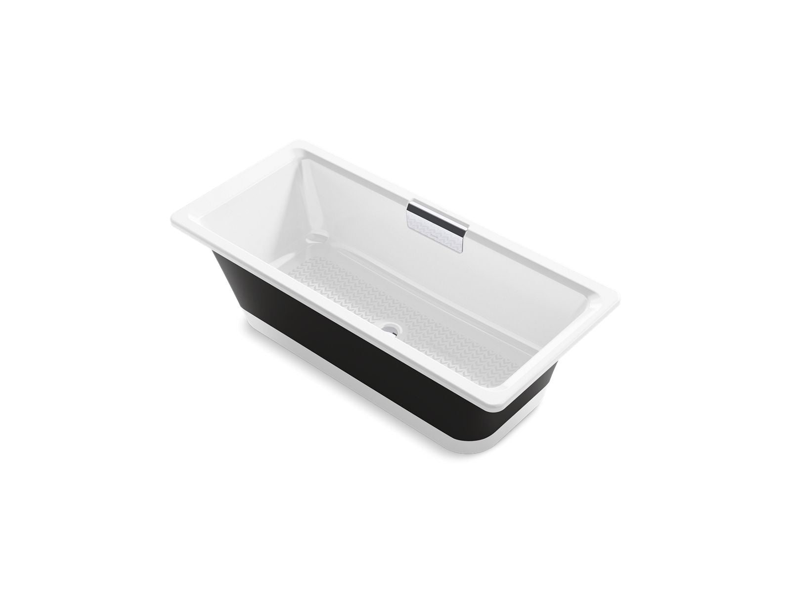 KOHLER K-29328-P5B0 Volute 63″ x 28-3/8″ freestanding bath with base