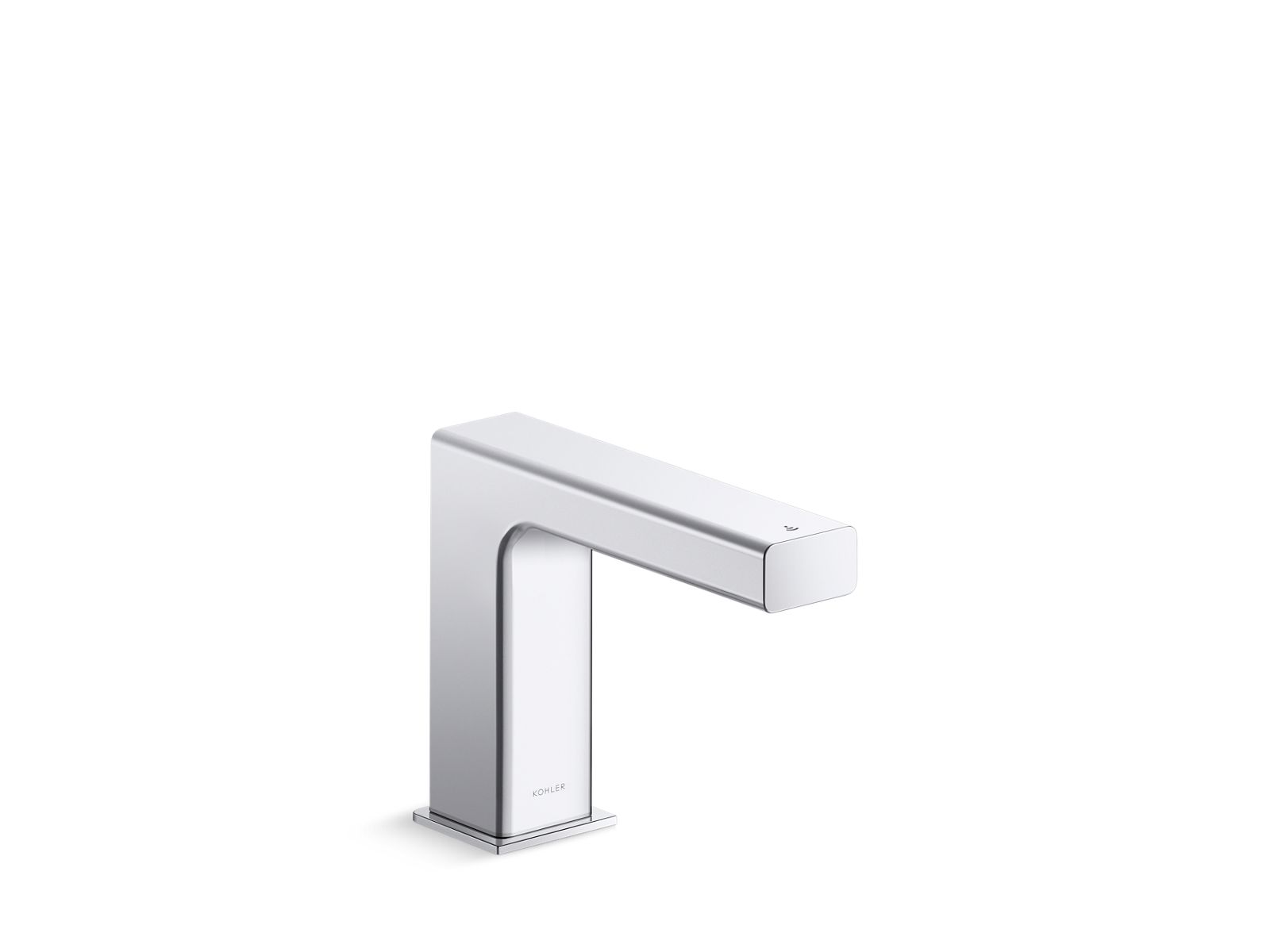 KOHLER K-P104S36-SBNA Strayt Touchless single-hole lavatory faucet with Kinesis sensor technology, DC-powered, less drain, 0.5 gpm, project pack