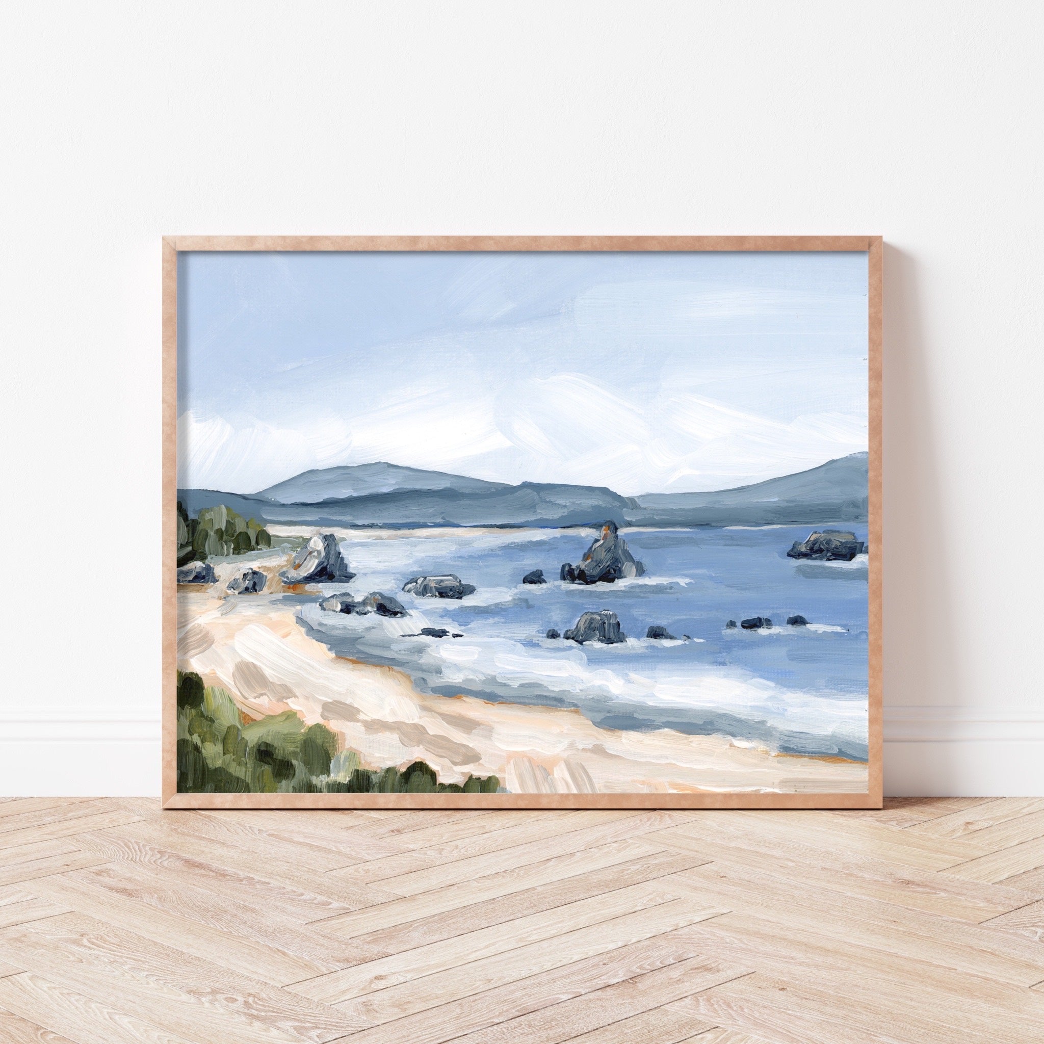 “Battle Rock Beach” Art Print