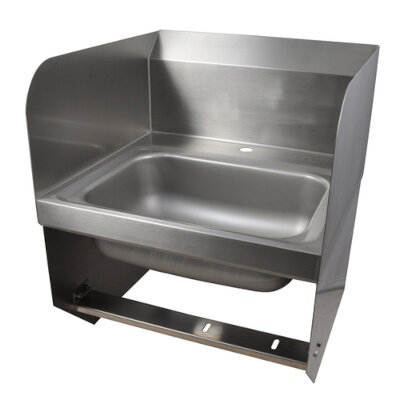 BK Resources BKHS-D-1410-1-SS-BKK – Hand Sink, wall mount, sink only