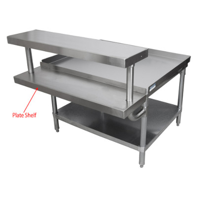 BK Resources EQ-PS60 – Adjustable Plate Shelf, fits work shelf WQ-WS60