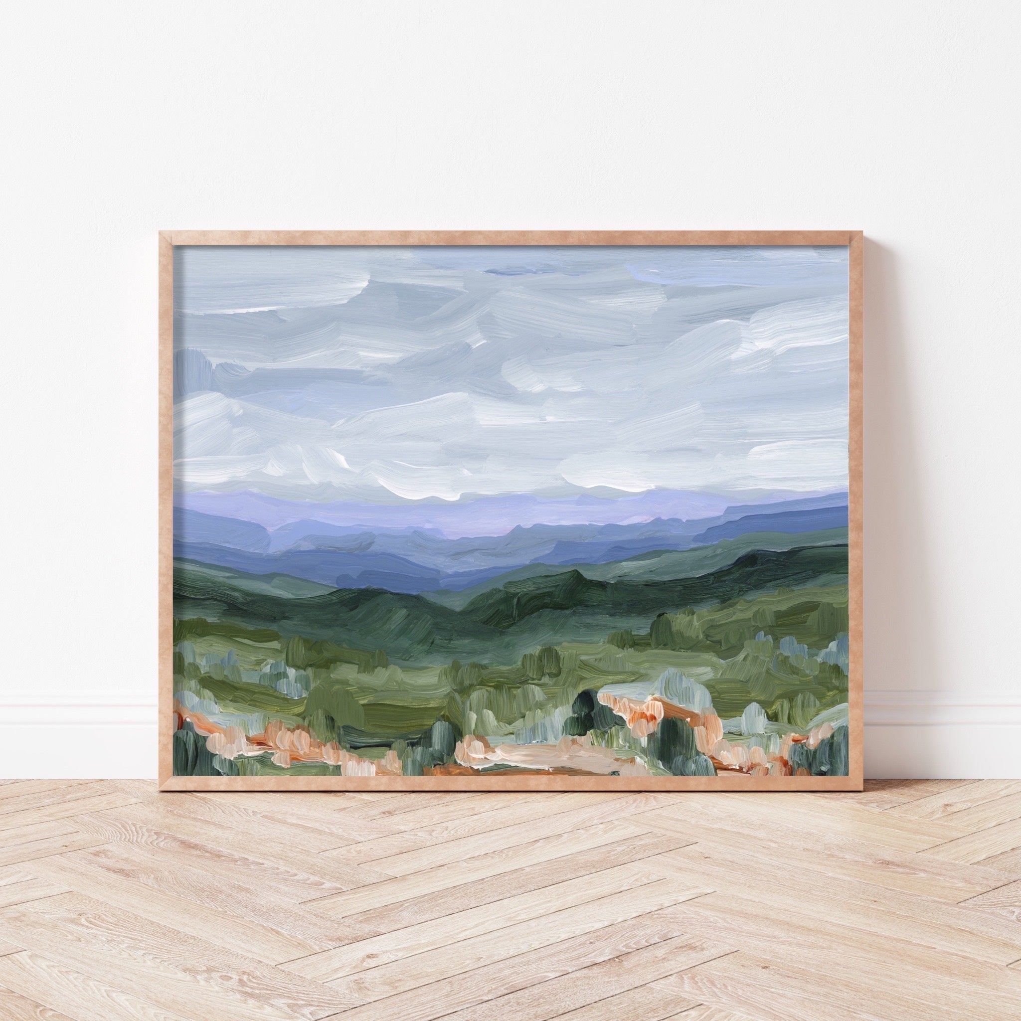 “Blue Ridge” Art Print