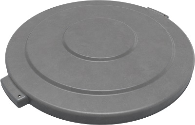 Carlisle 84104523 – Trash Container Lid, round, 2-3/10″H x 24-16/25″ dia., for 44 gallon container, gray