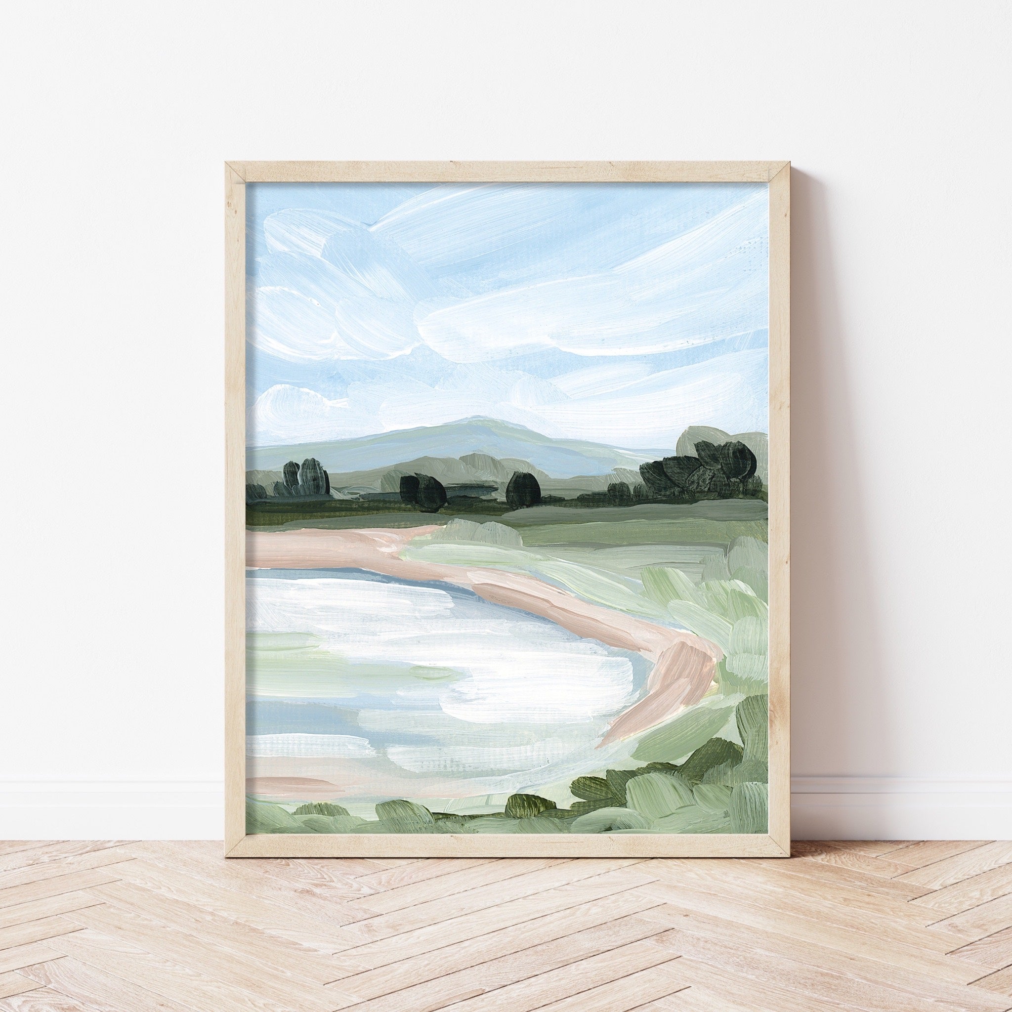 “Catamount Reservoir I” Art Print