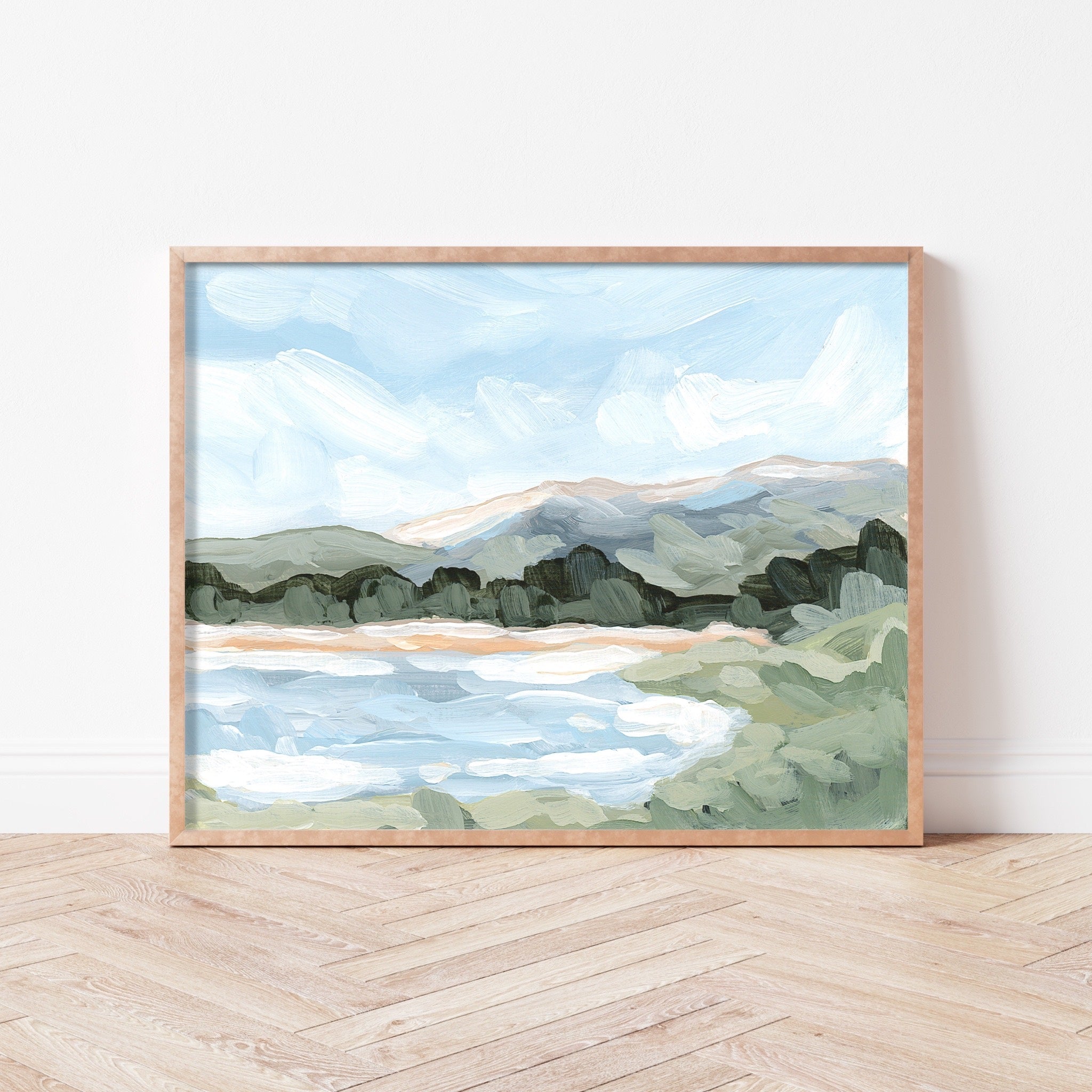 “Catamount Reservoir II” Art Print