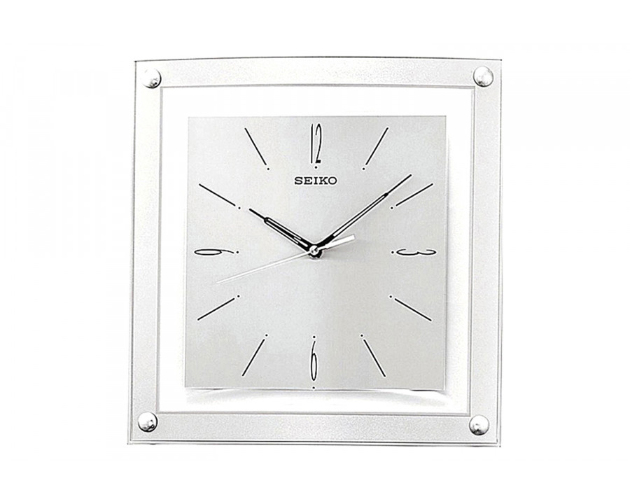 FaFurn – Contemporary 12.25-Inch Square Quiet Analog Wall Clock