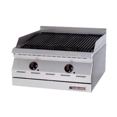 Garland GD-18RB – Countertop Charbroiler, gas, 18″W, cast iron radiants