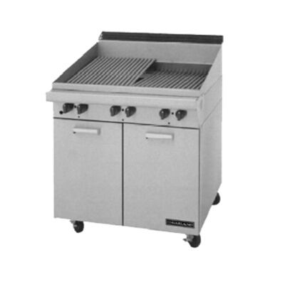 Garland M17BT – Heavy Duty Range, gas, 17″ , modular, charbroiler, briquettes,