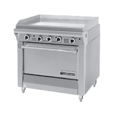 Garland M48R – Heavy Duty Range, gas, 34″ , griddle, thermostatic controls, s