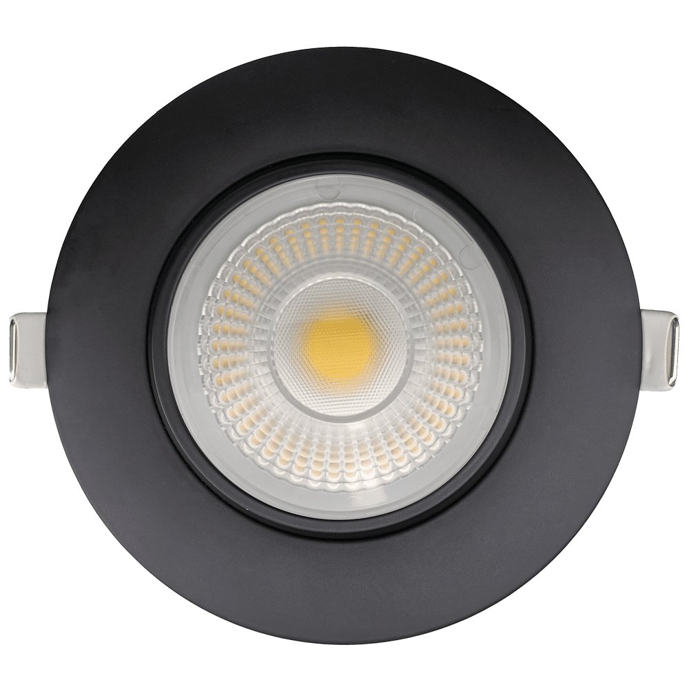 Goodlite G-20008 4″ 20W LED Recessed Spotlight Gimbal Round Selectable CCT Black