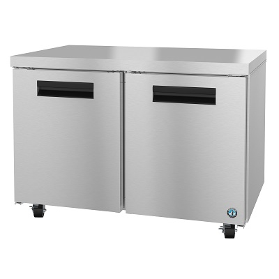 Hoshizaki UF48B-01 – Undercounter Freezer, two-section, 48″W, (2) solid hinged doors