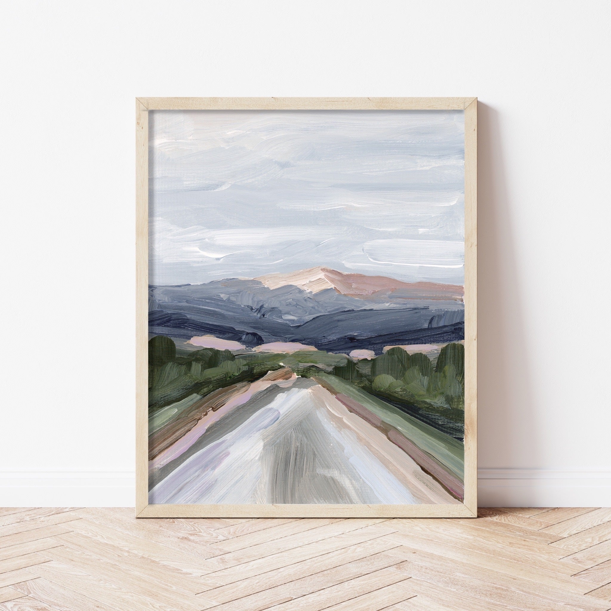 “Mist on the Mountain” Art Print