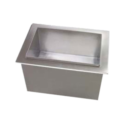 Multiplex 95-1200-9 – 2123 Ice Bin, drop-in, 80 lbs ice capacity, 9-circuit cold plate, sliding cover