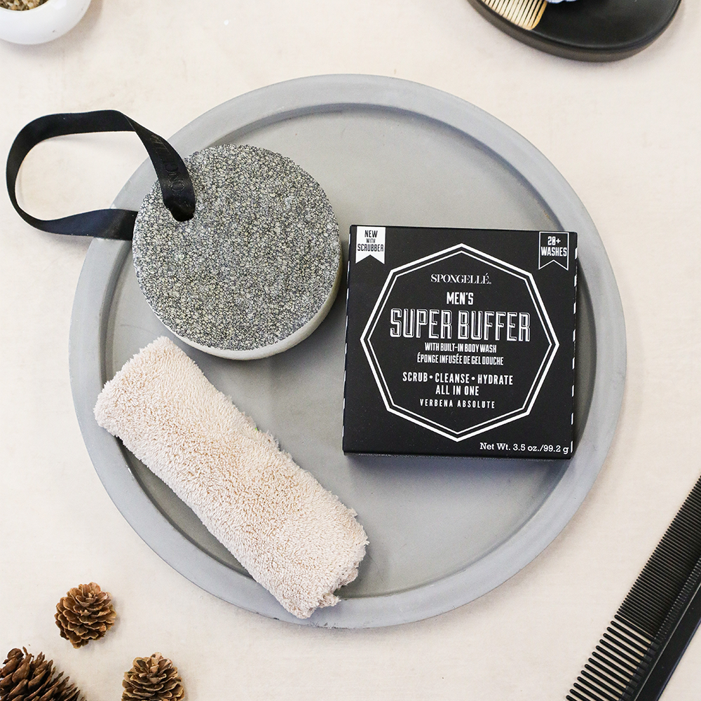 20+ Men’s Super Buffer | Black Scrubber