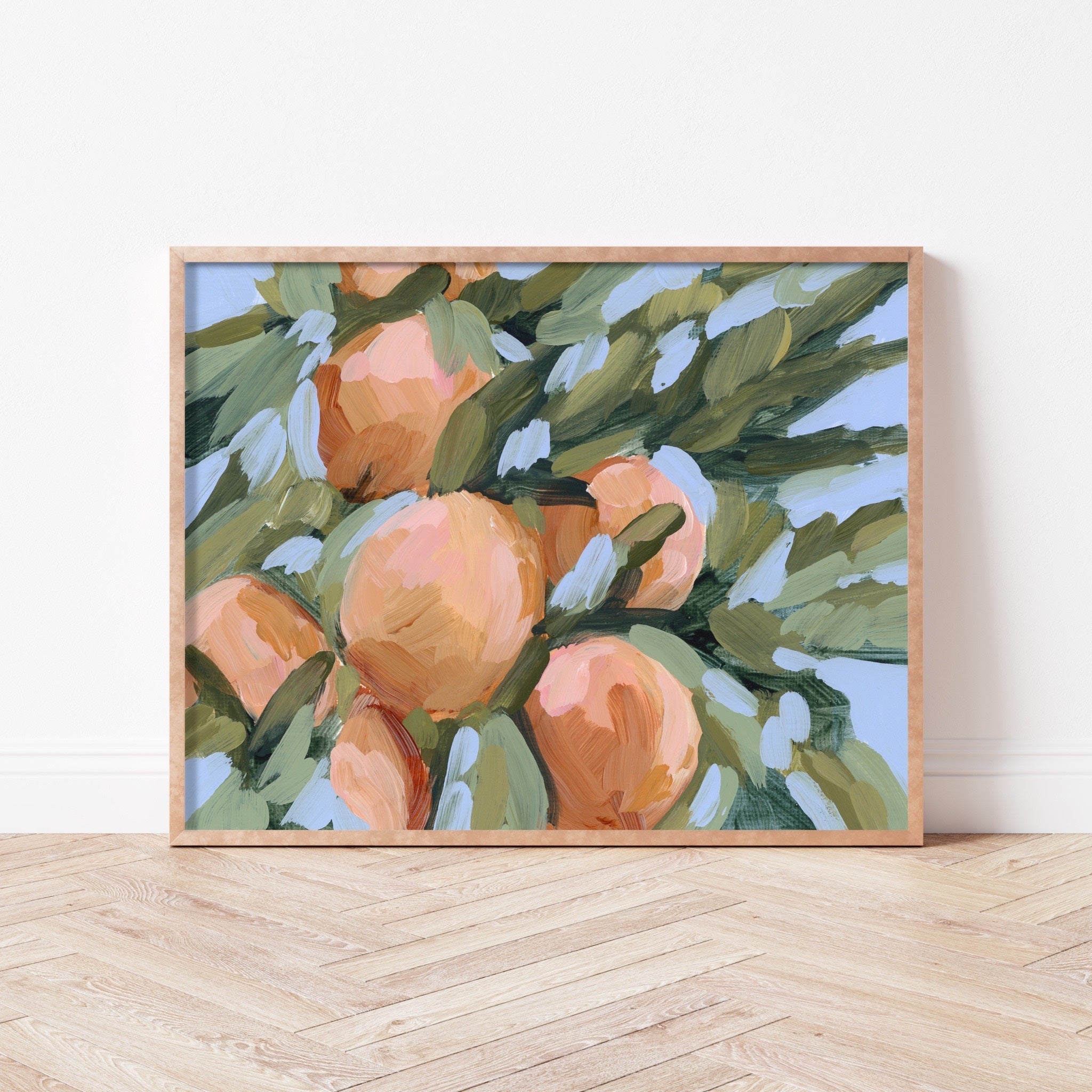 “Peach Tree” Art Print