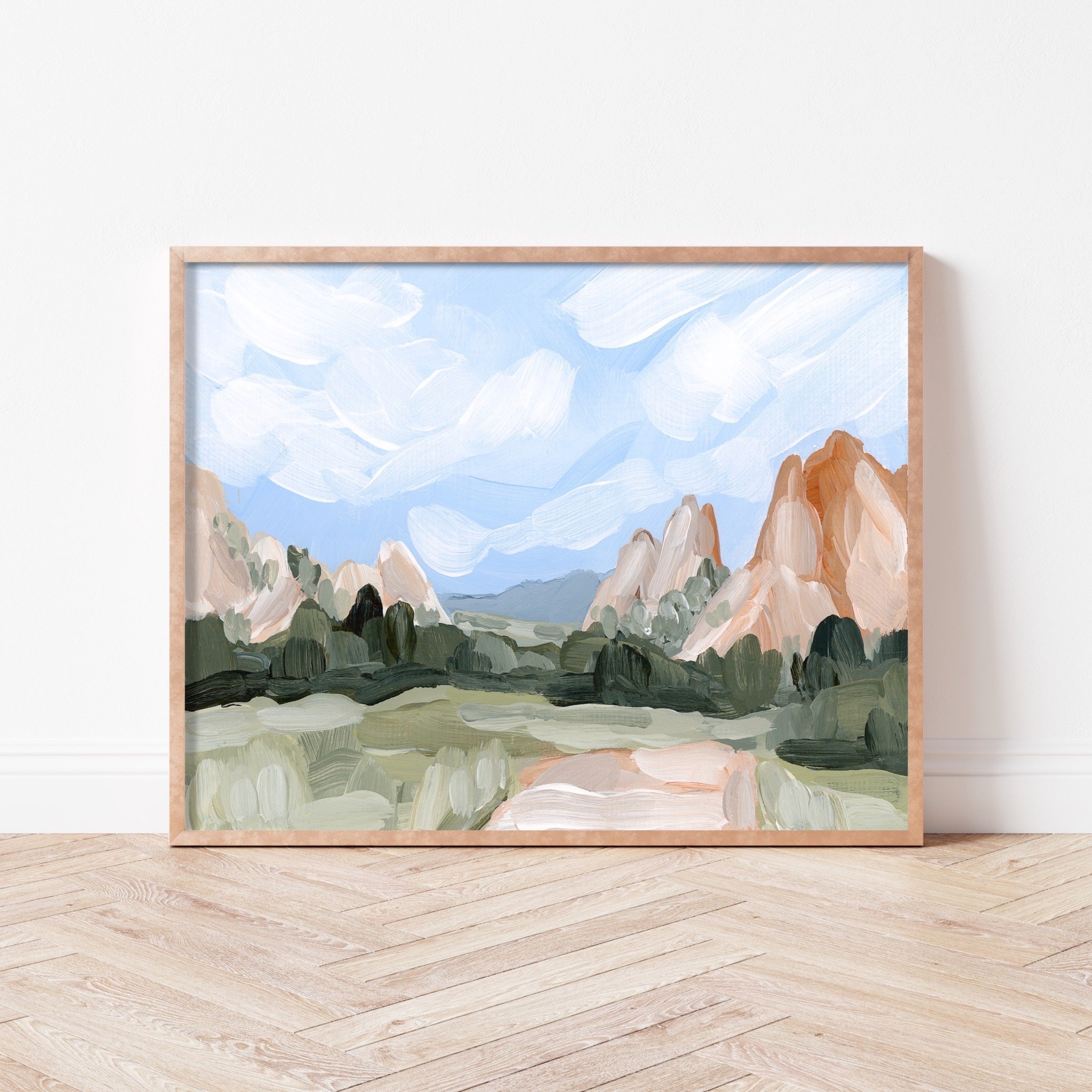 “Red Rocks” Art Print