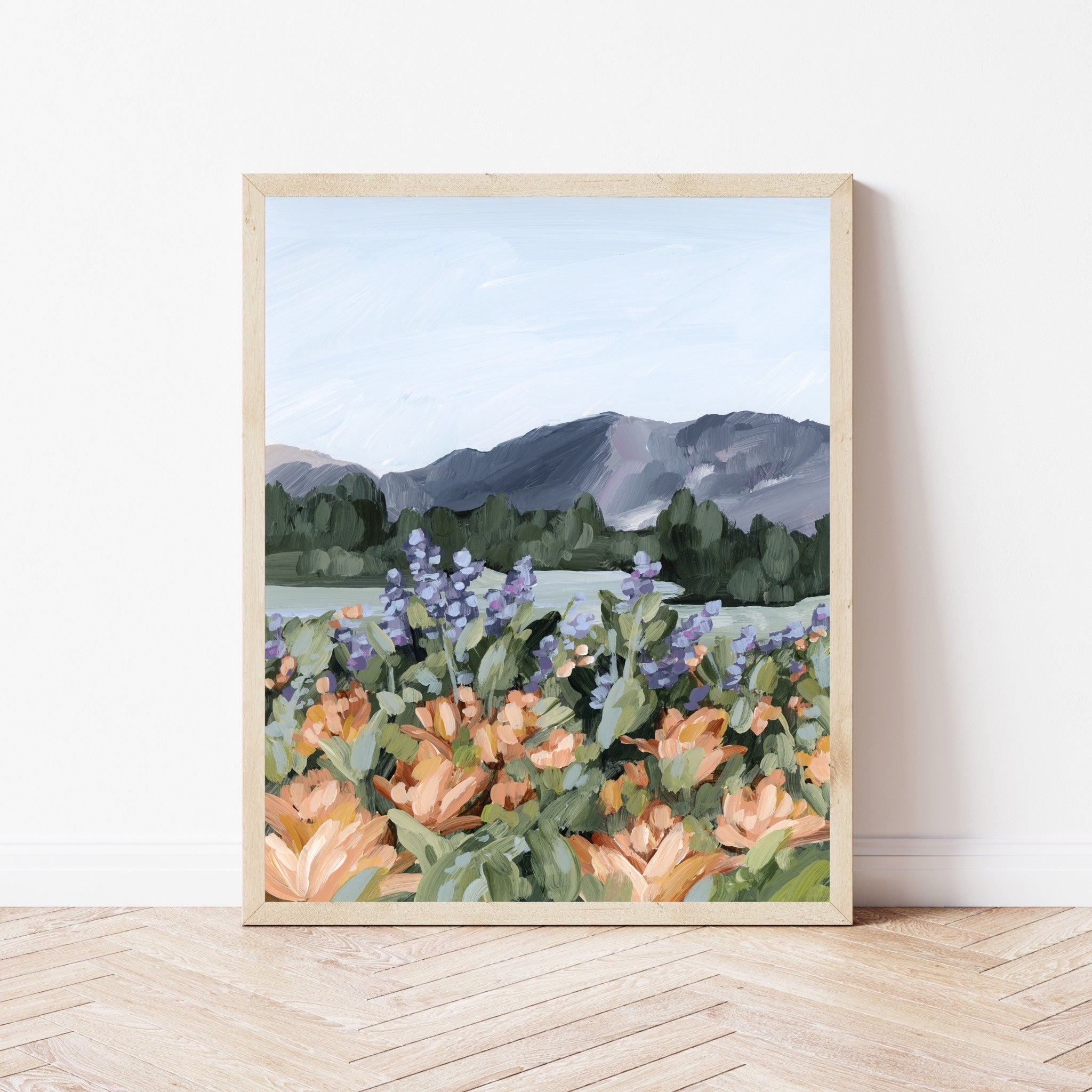 “Rocky Mountain Summer” Art Print