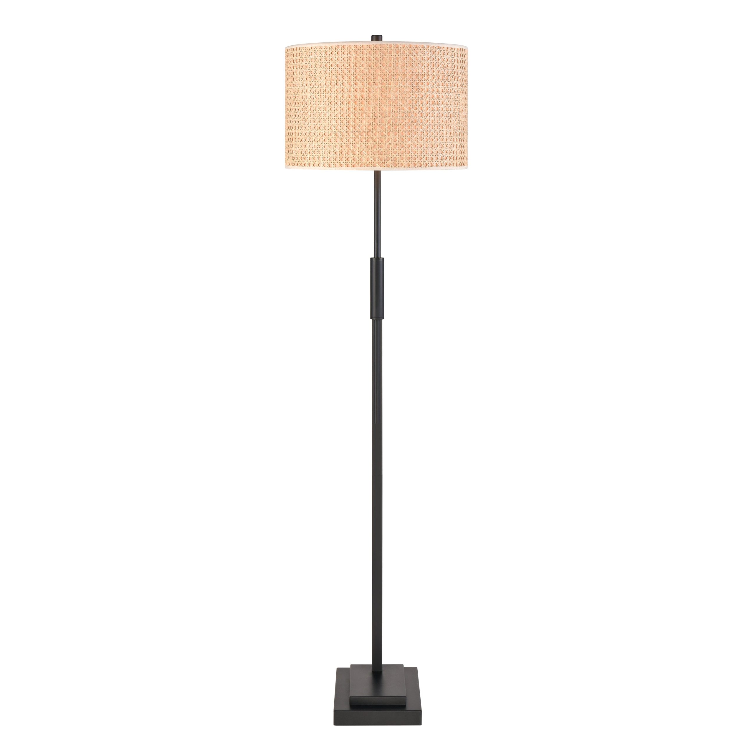 ELK STUDIO S0019-11172 Baitz 62.5” High 1-Light Floor Lamp – Matte Black