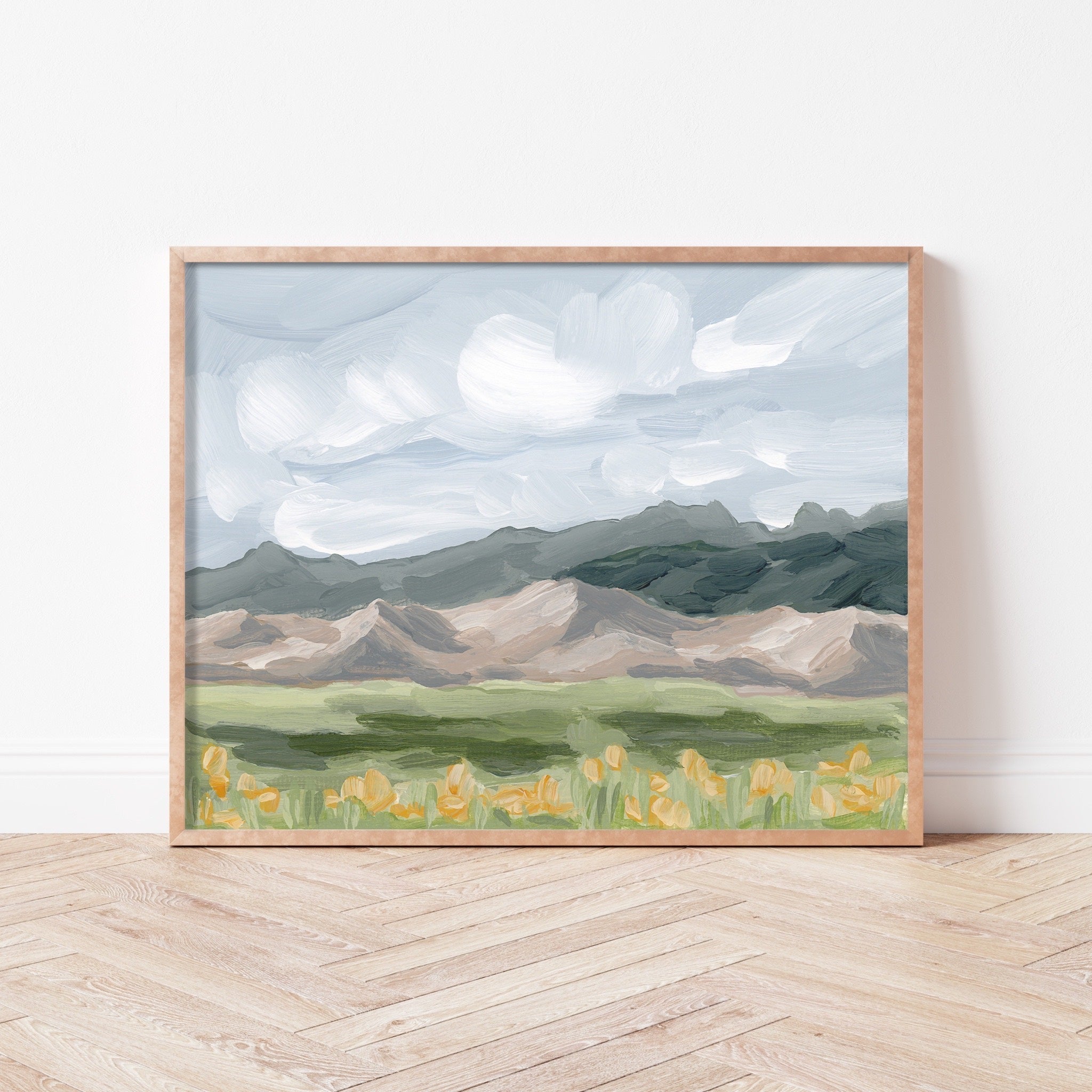 “Sand Dunes in Summer” Art Print